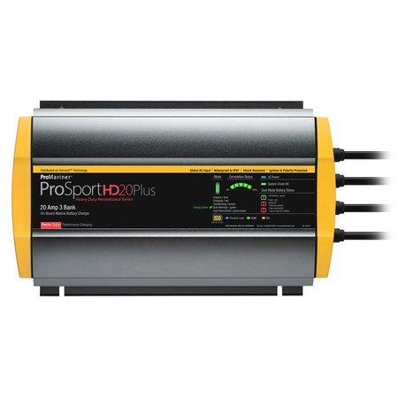 PROMARINER ProSportHD 20 Plus Global Gen 4 - 20 Amp - 3-Bank Battery C 44029